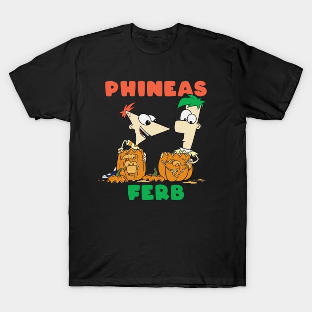 Phineas And Ferb T-Shirt by lazymost